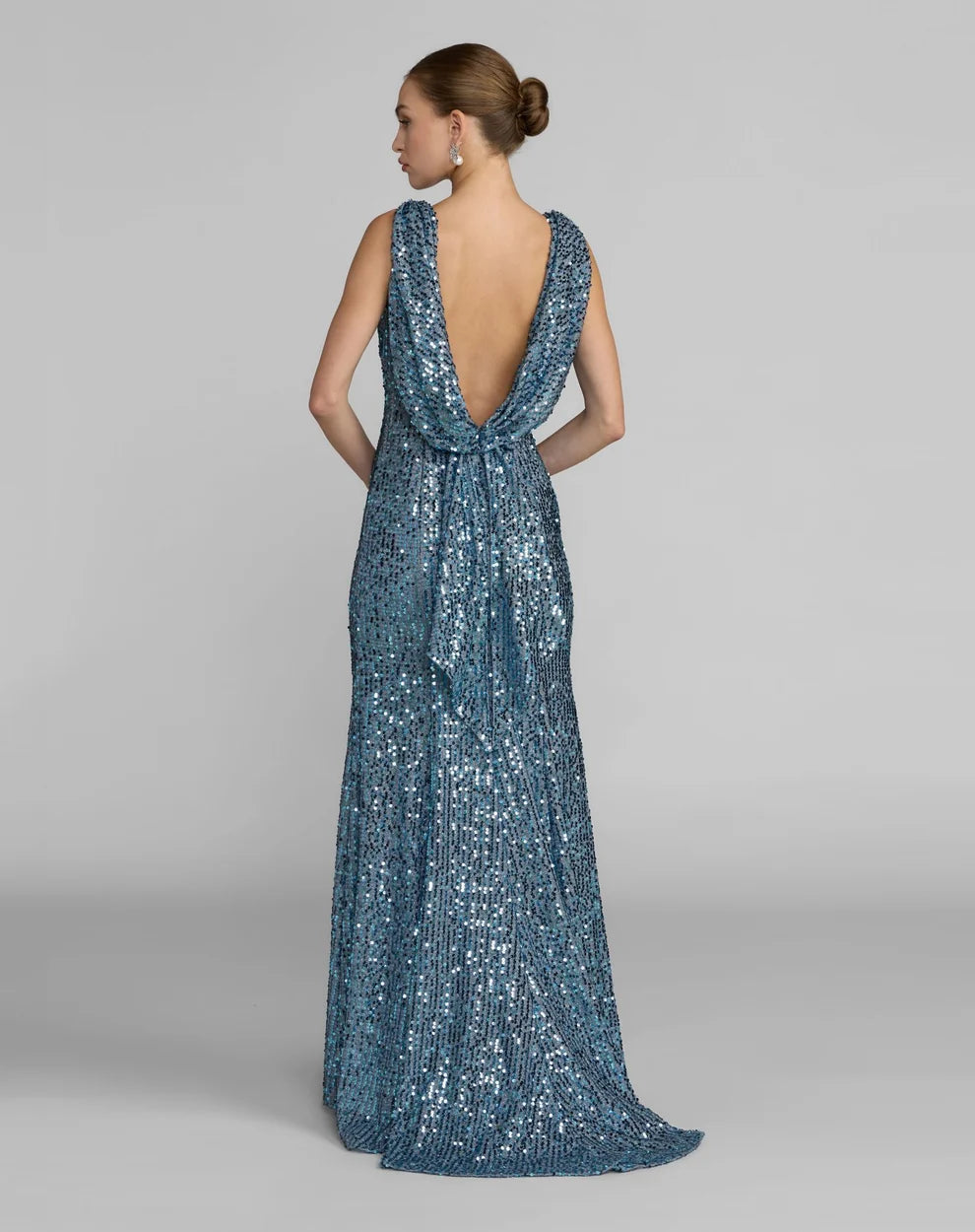 Mac Duggal Long Formal Sleeveless Evening Dress - The Dress Outlet