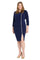 Plus Size Dresses Short Fitted Plus Size Cocktail Knee Length Dress Twilight