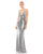Prom Dresses Prom Long Formal Metallic Dress Silver