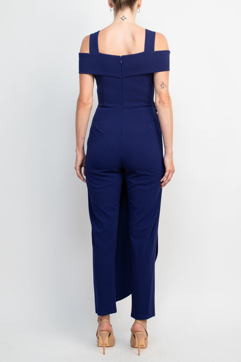 Marina 264267 Long Formal Overlay Jumpsuit