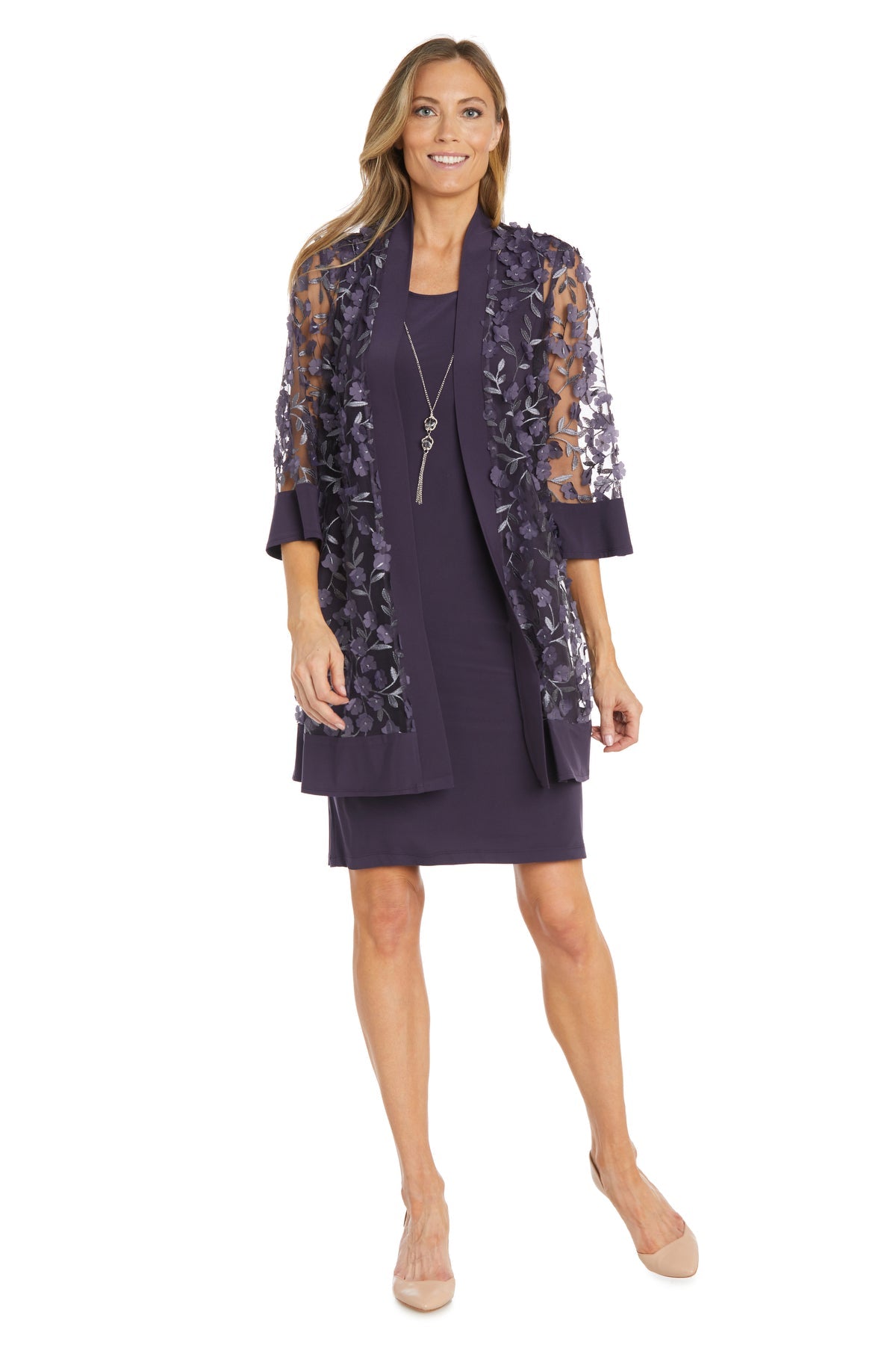 R&M Richards 2643 Mother Of The Bride Short Dress