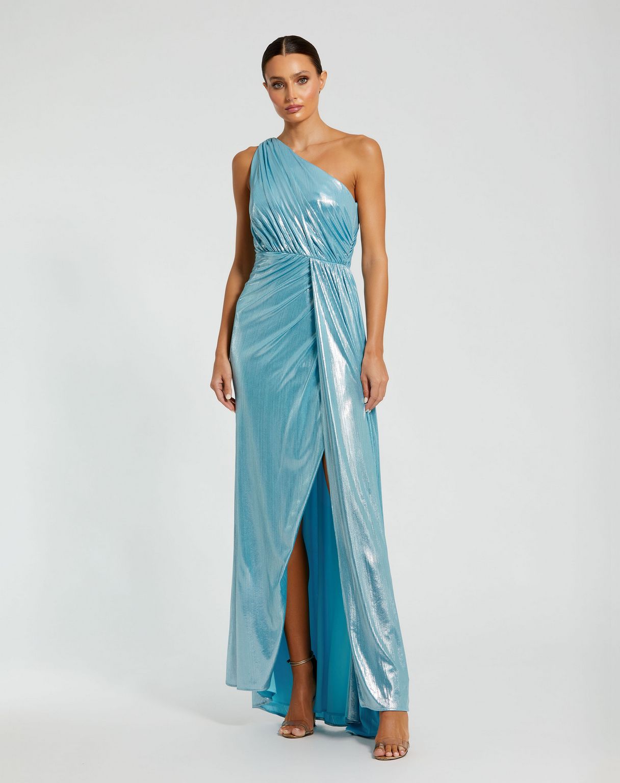 Mac Duggal 26537 Prom Long One Shoulder Dress