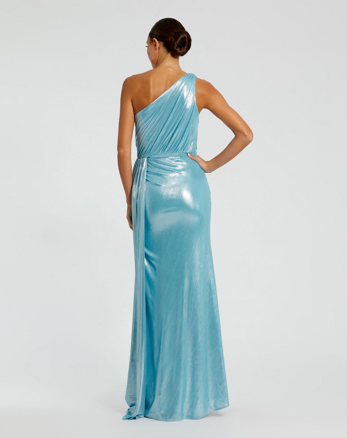 Mac Duggal 26537 Prom Long One Shoulder Dress