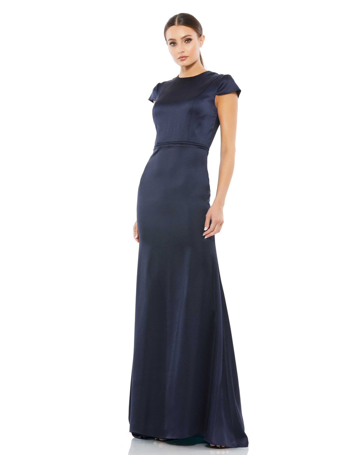 Formal Dresses Long Formal Fitted Evening Dress Midnight