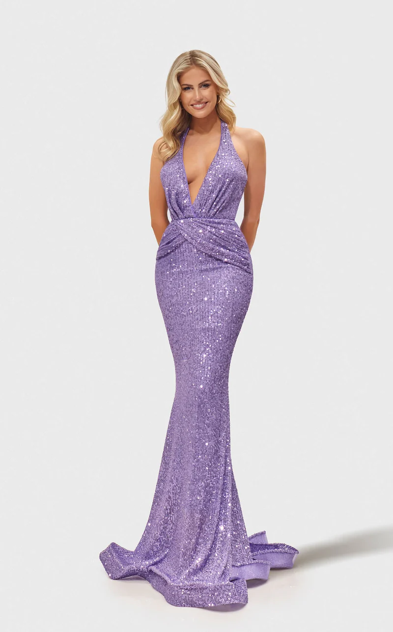 Jessica Angel 2666 Long Formal  Mermaid Sequin Prom Dress