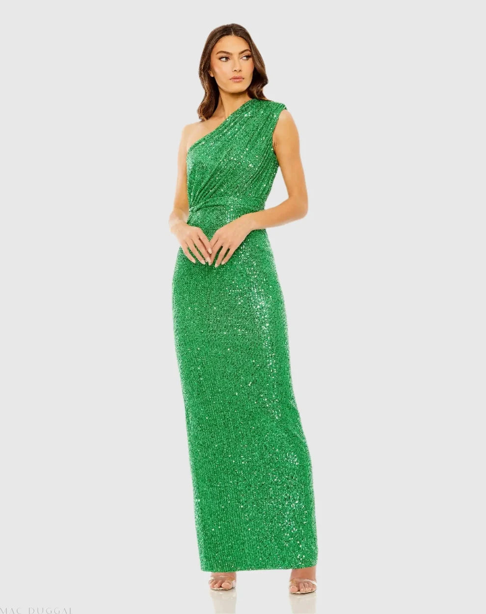 Long Sequin Evening Prom Formal Petite Dress Mac Duggal 9926694P