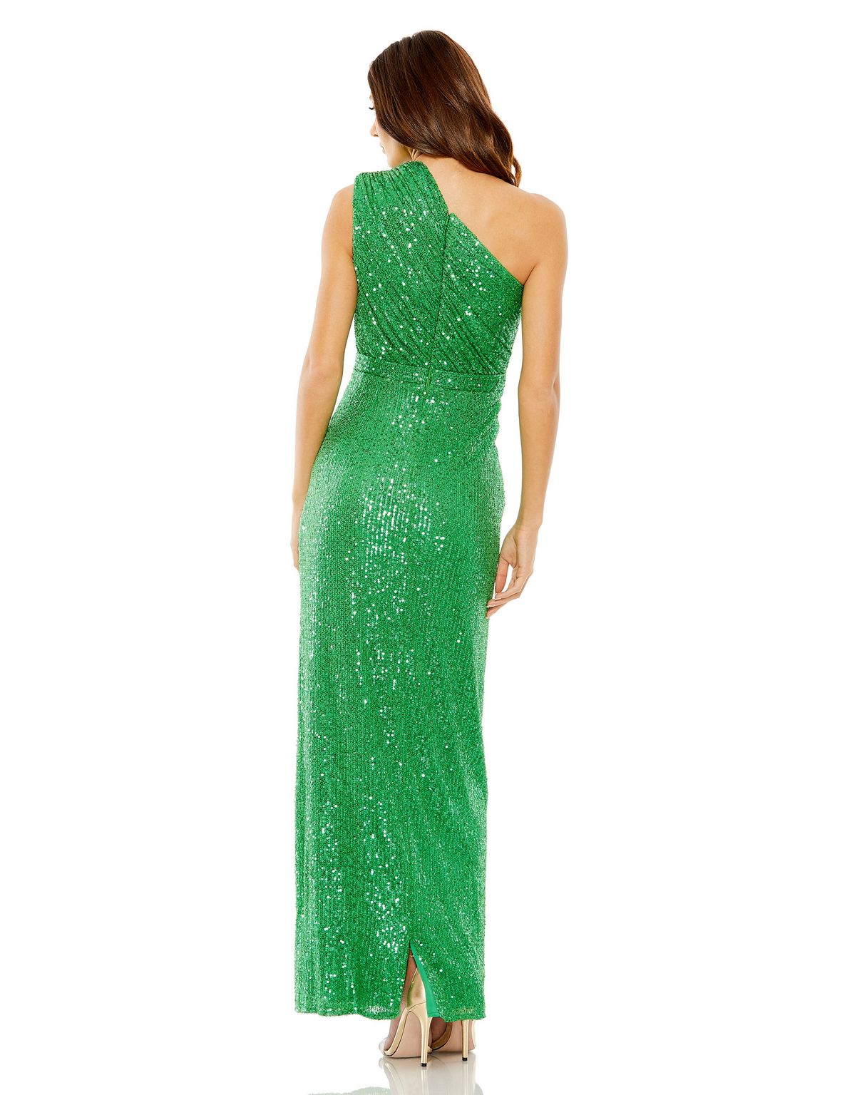 Mac Duggal 26694 Long One Shoulder Formal Prom Gown