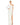 A white Mac Duggal 26726 Long One Shoulder Prom Dress Sale with a slit and a high slit.