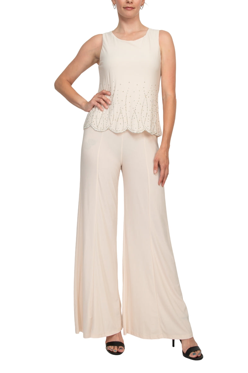Marina 267493 Long 2 Piece Formal Mother of the Bride Pantsuit