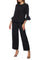 Pant Suit Two Piece Formal Long Pant Suit Black