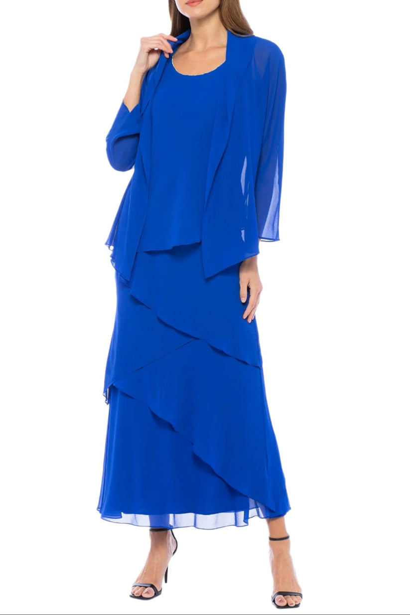 Formal Dresses Long Mother of the Bride Formal Dress  Blue