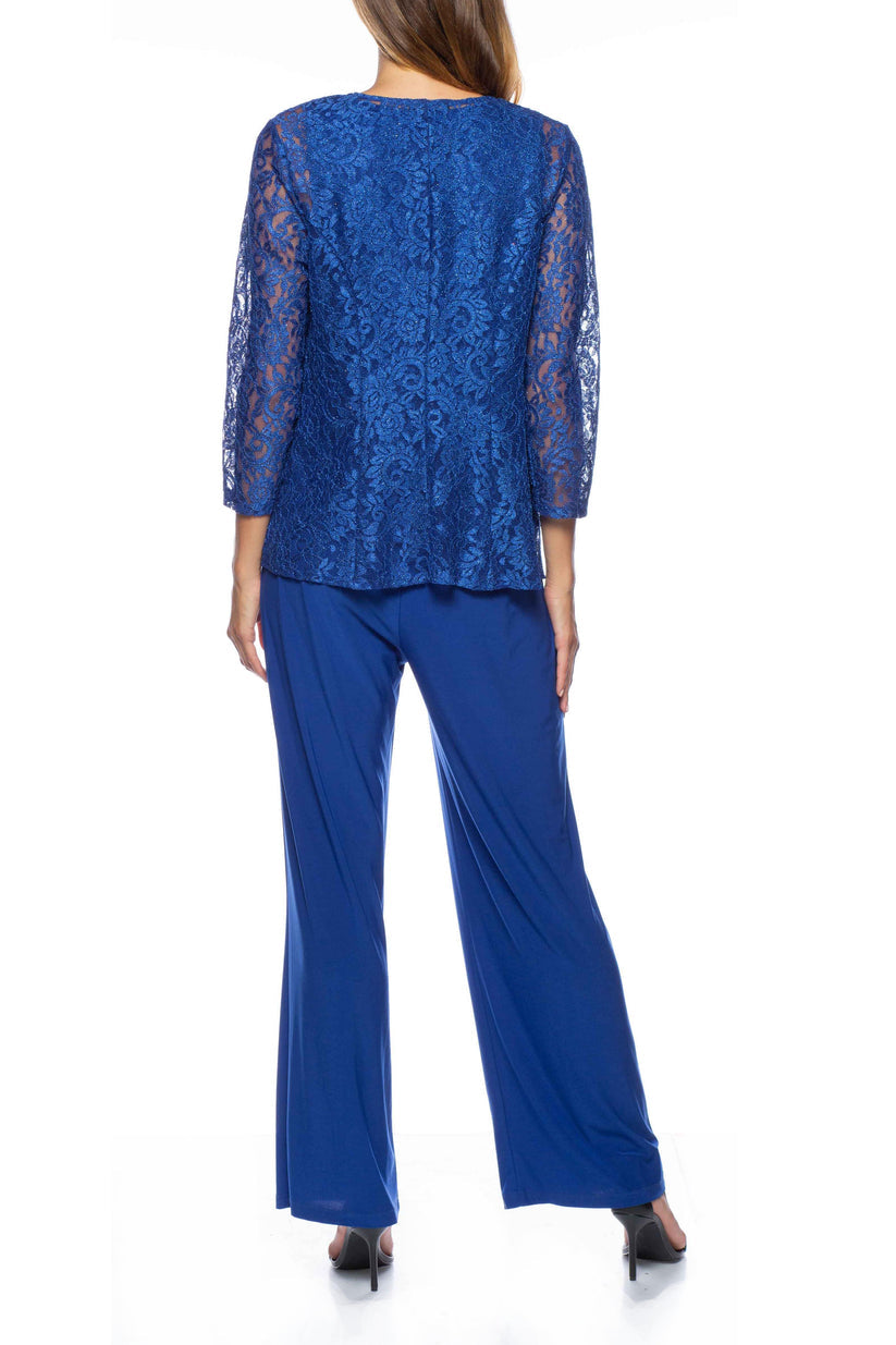 Marina 268079 Long Formal Jacket Pant Suit