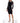 Cocktail Dresses Long Sheer Sleeve Velvet Sheath Short Dress Black