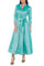 Cocktail Dresses A Line Midi Collar Cocktail Dress Sage