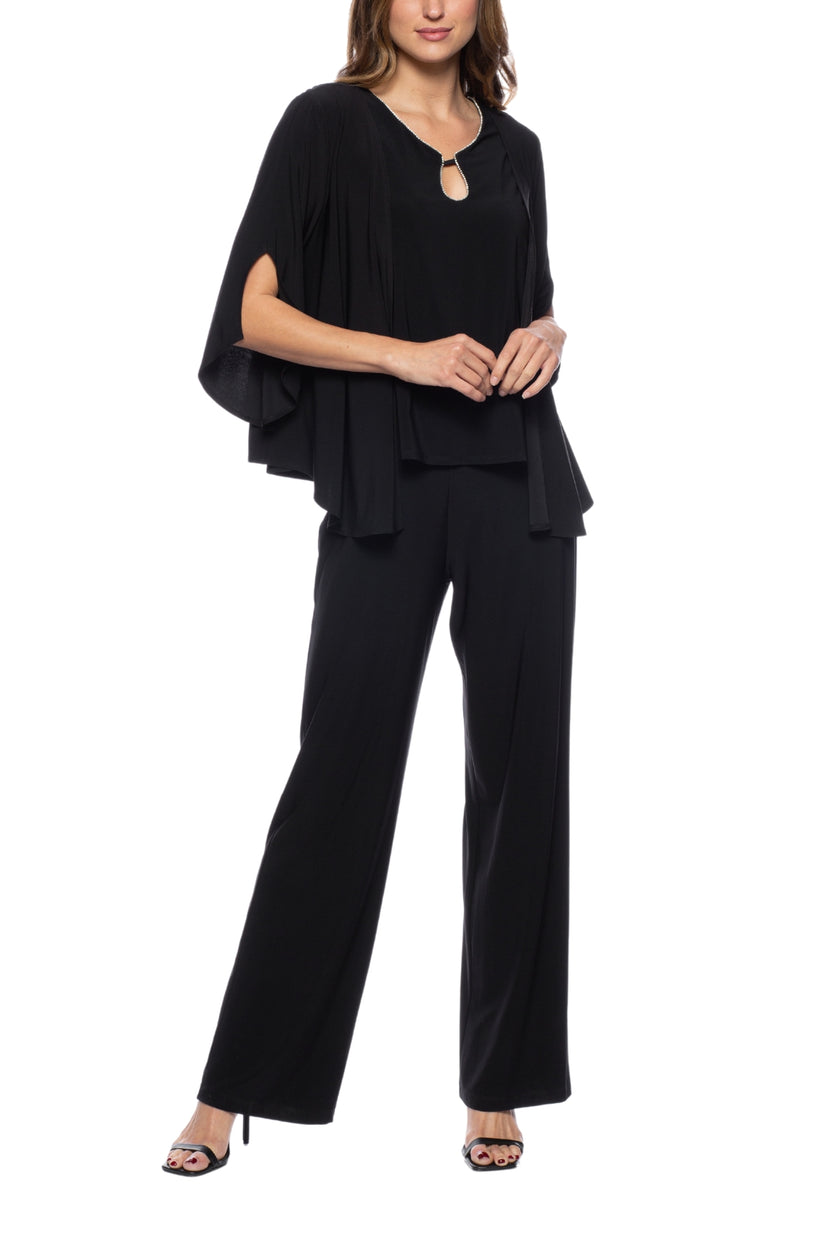 Marina 268397 Long 3 Piece Set Formal Pant Suit