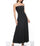 Formal Dresses Long Strapless Crepe Dress Black