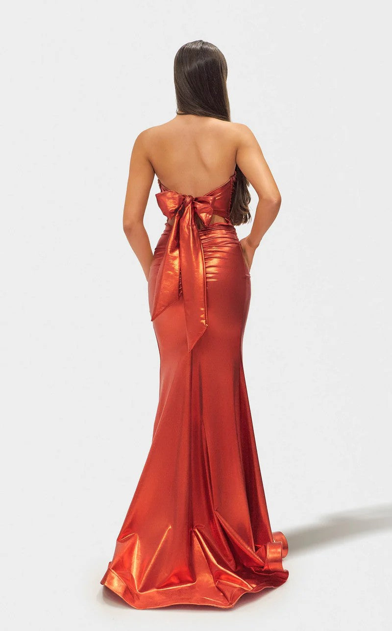 Jessica Angel 2685 Fitted Slit Long Formal Prom Dress