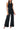 JumpsuitLong Formal Collar Jumpsuit Black