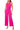 JumpsuitLong Formal Collar Jumpsuit Fuchsia