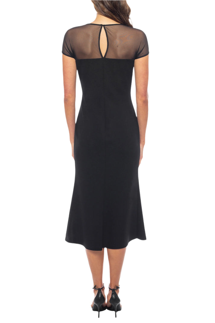 Marina 268992 Short Cocktail Fitted Midi Length Dress