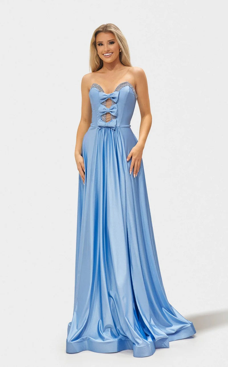 Jessica Angel 2689 Long Formal A Line Beaded Prom Dress
