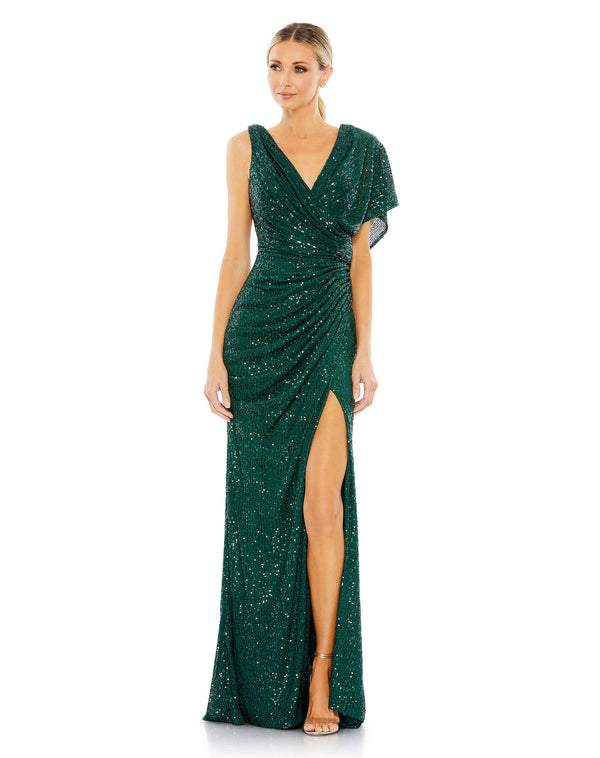 Sequin Long Dress Formal Prom Mac Duggal 26988