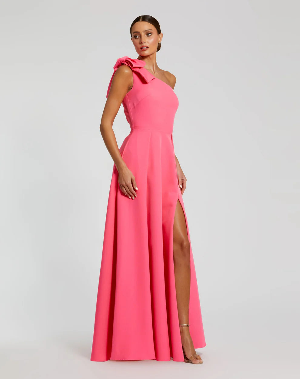 Prom Dresses Prom Long Formal One Shoulder Gown Candy Pink