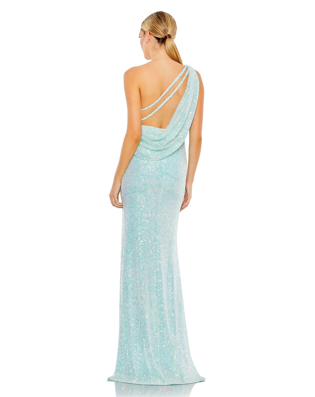 Mac Duggal 26990 Prom Long One Shoulder Formal Gown
