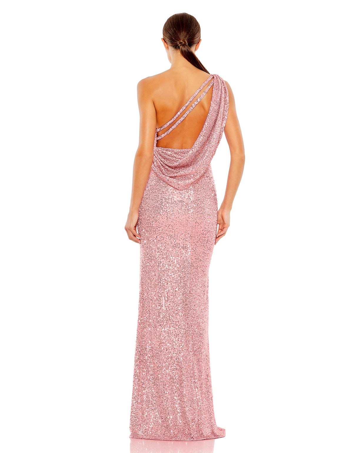 Mac Duggal 26990 Prom Long One Shoulder Formal Gown