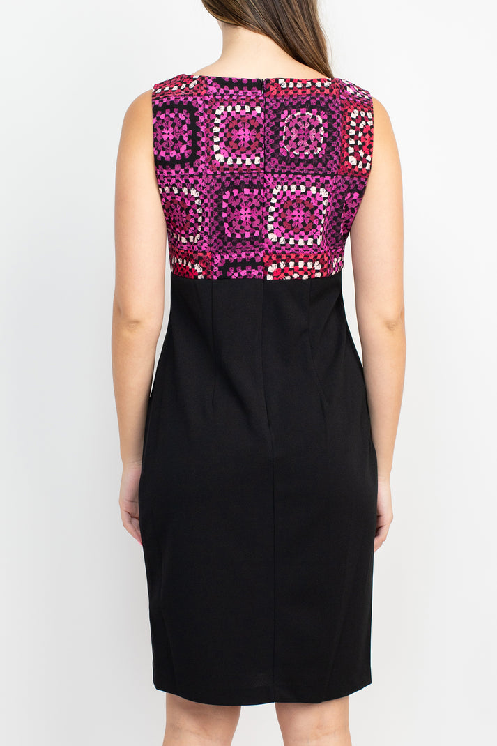 Danny & Nicole 27127M Printed Short Cocktail Jacket Dress