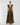 Formal Dresses Long Pleated Formal Prom Ruffle Dress Antique Gold
