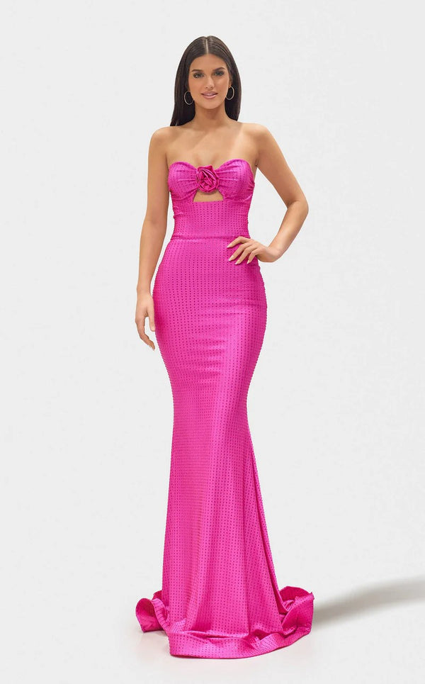 Jessica Angel 2717 Mermaid Long Formal Fitted Prom Dress