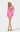 Cocktail Dresses Short Fitted Cocktail Beaded Mini Dress Neon Pink