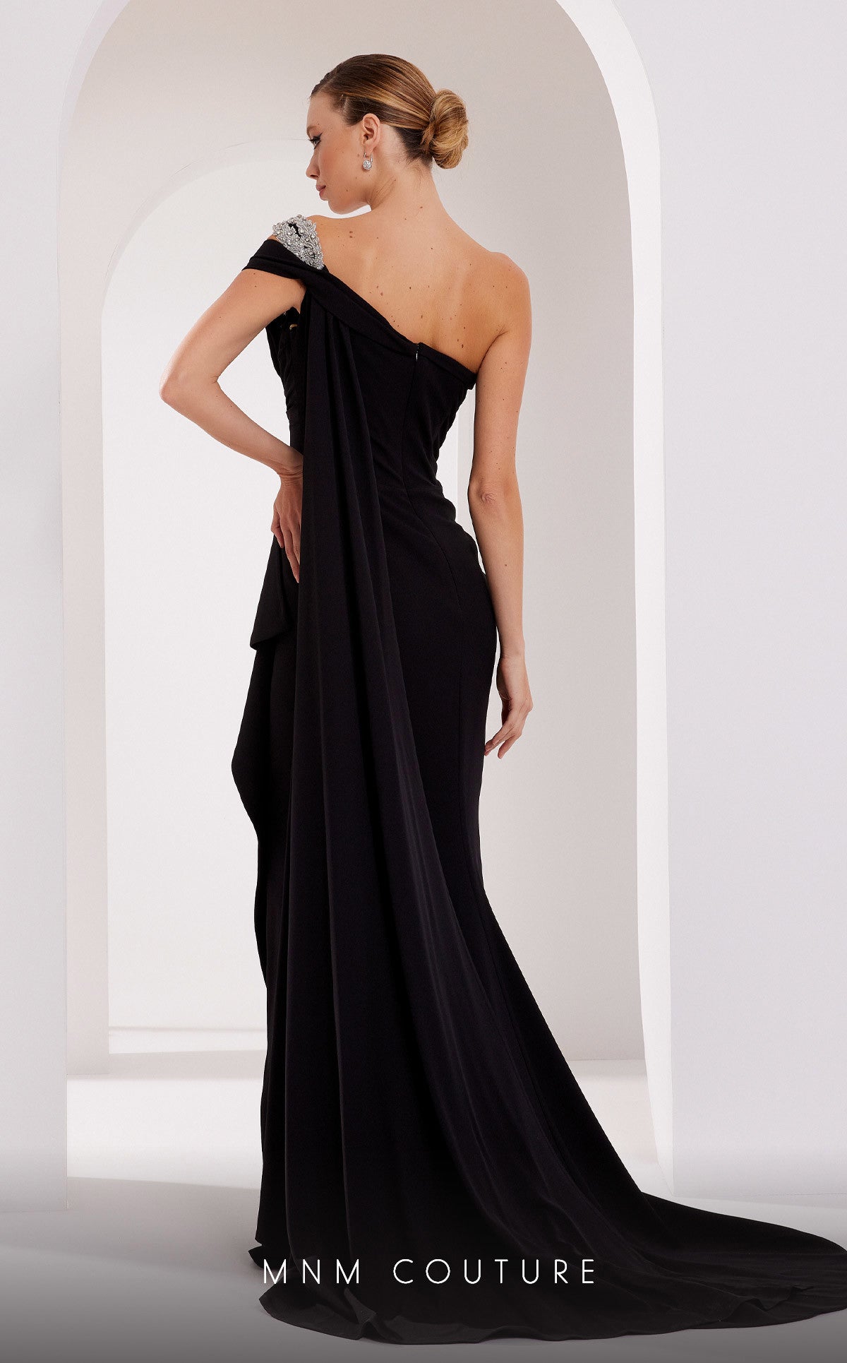 MNM Couture 2720 Beaded Long Formal Evening Dress