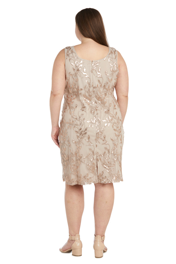 R&M Richards 2739W Plus Size Two Piece Short Jacket Dress