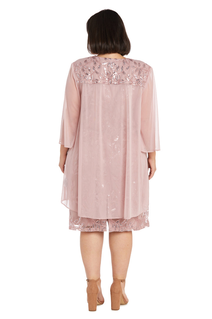 R&M Richards 2739W Plus Size Two Piece Short Jacket Dress