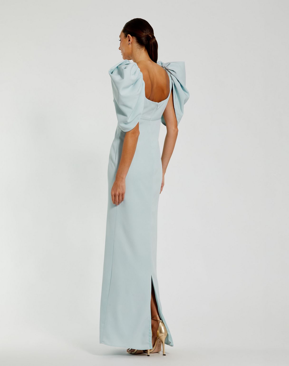 Mac Duggal 27534 Fitted Long Evening Gown Formal Prom Dress