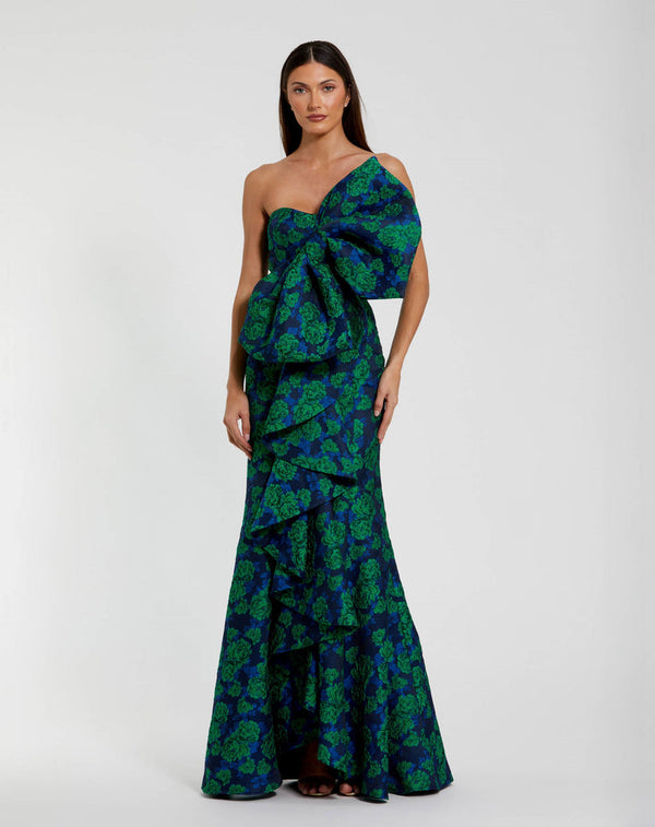 Long Formal Evening Dress Fitted Mac Duggal 27593