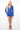 Jumpsuit Long Sleeve Fitted Romper Royal