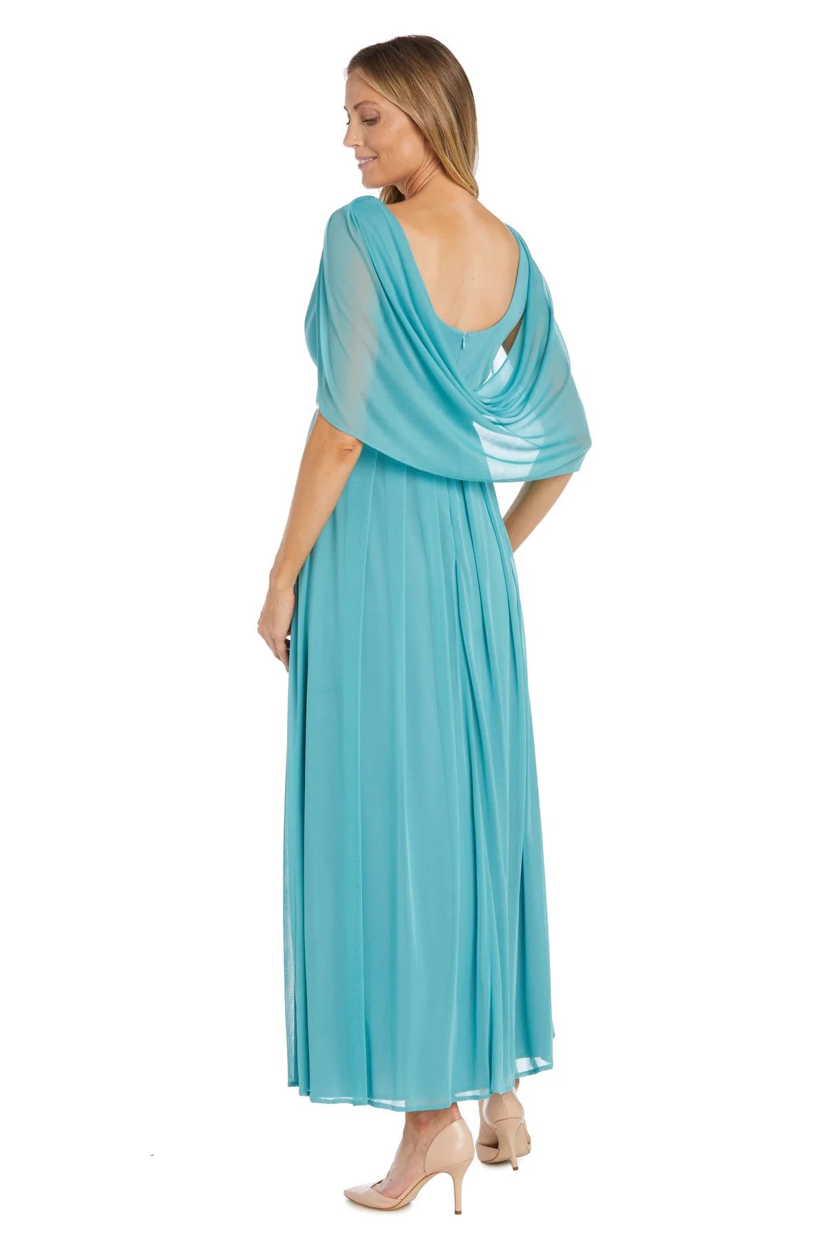 Electric Blue R&M Richards 2770 Mother Of The Bride Long Dress for $119 ...
