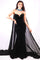 Prom Dresses Long Fitted Formal Evening Prom Gown Black