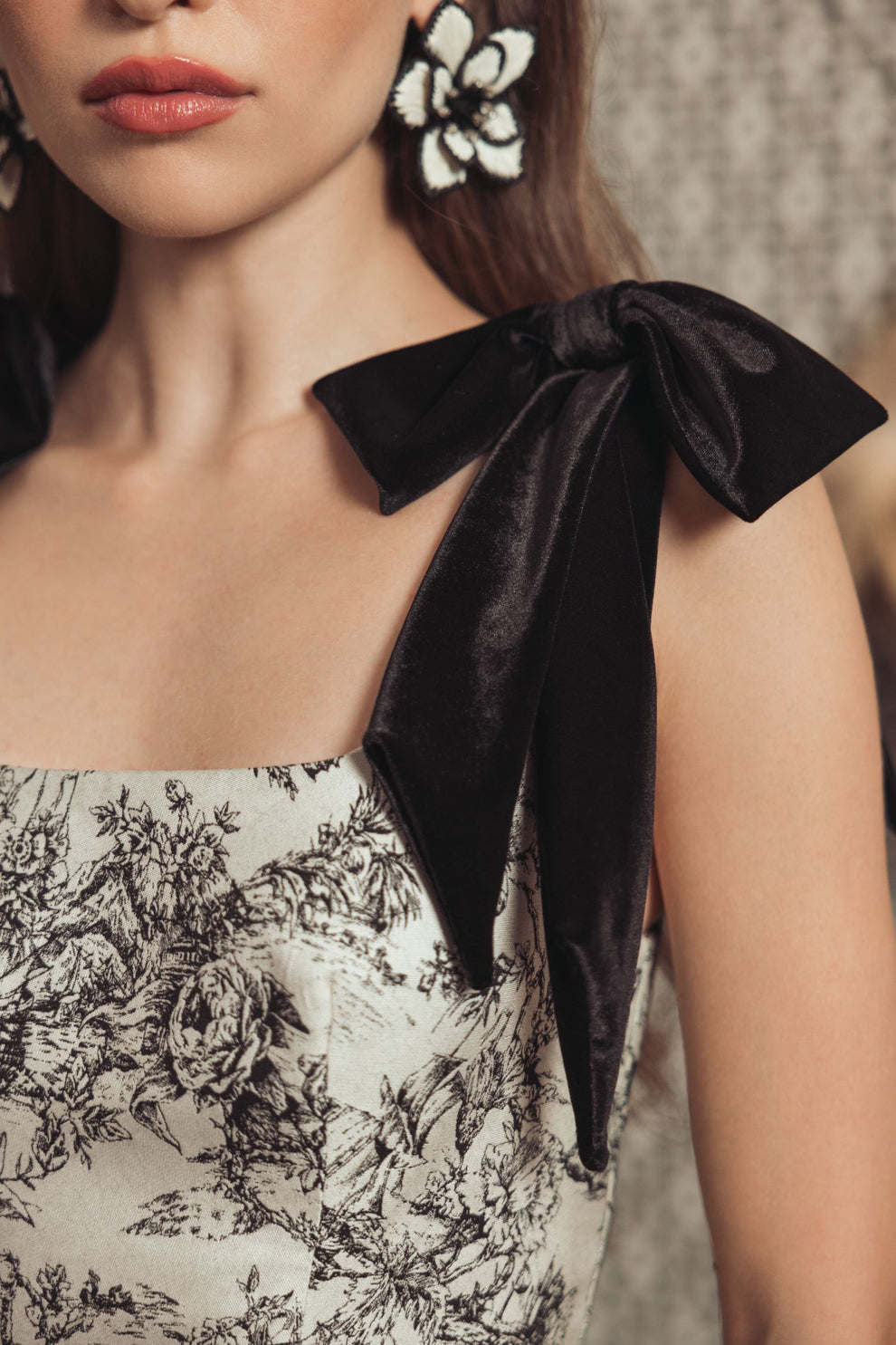 Cocktail Dresses Short Velvet Tea Length A Line Cocktail Dress Mac Duggal 27749 Black Multi