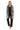 Pant Suit Long Sequin Formal Lace Pant Suit Silver/Black