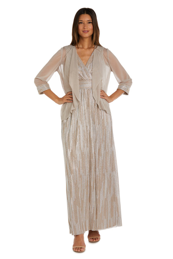 Long Formal Dress Petite Jacket R&M Richards 2781P