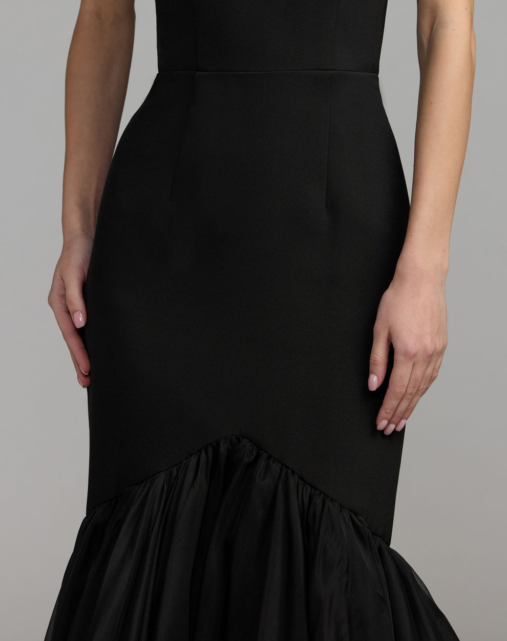 Halter Floor-Length Satin Occasion Mermaid Mac Duggal 9927874P