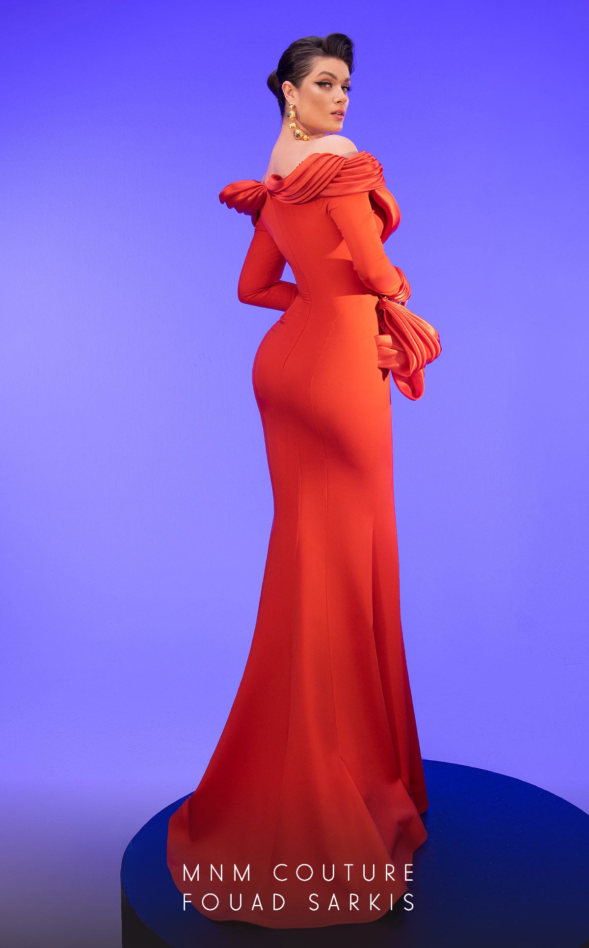 MNM Couture 2791 Long Formal Fitted Mermaid Evening Dress