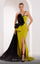 Formal Dresses Beaded Fitted Long Pleated Evening Formal Dress  Black Olive