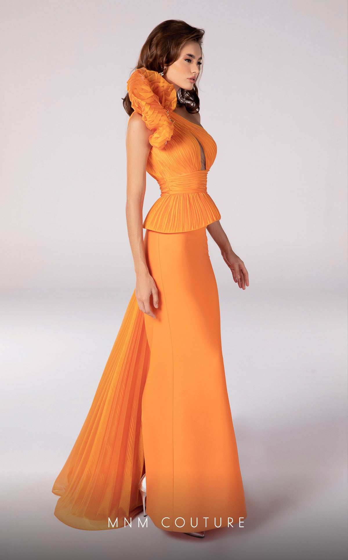 Prom Dresses Mermaid Long Formal Peplum Overskirt Prom Dress Mango