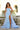 Prom Dresses Iridescent Sequins Formal Prom Long Dress Iridescent Light Blue