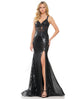 Colors Long Spaghetti Strap Prom Dress Orange by Colors 2848